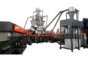 Wasch- und Recyclingproduktion